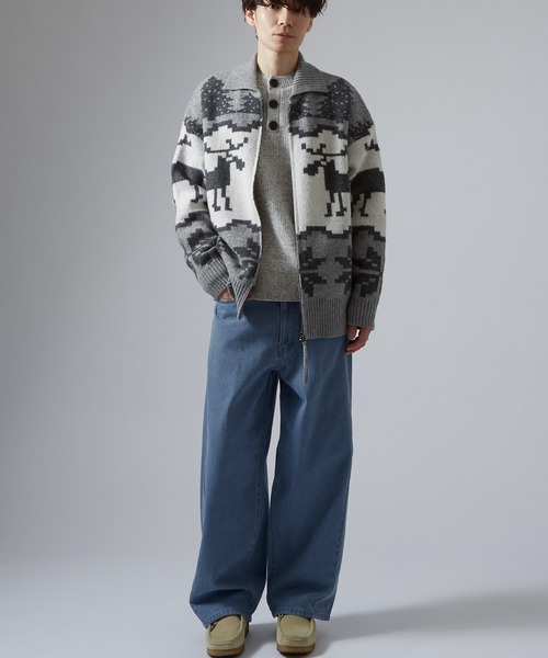 improves（インプローブス）の「9.5ozデニム バレルレッグ ジーンズ（デニムパンツ・メンズ・ネイビー/ブラック系/サックスブルー/ブラック/ブルー・SMALL/MEDIUM/LARGE/X-LARGE）」の21枚目の写真