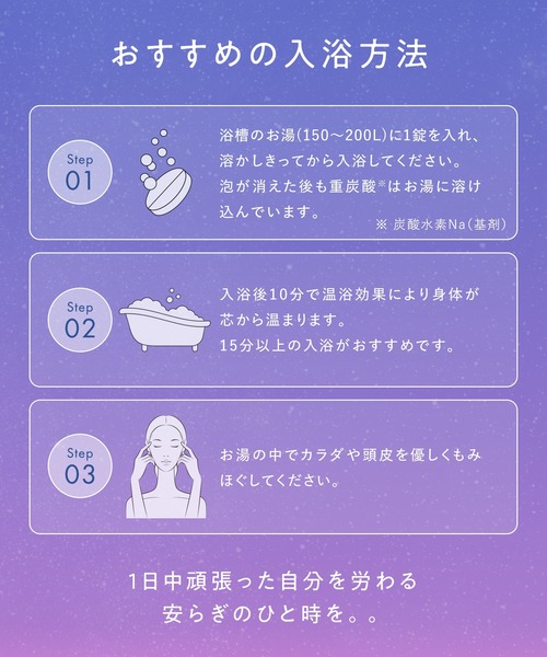 YOLU（ヨル）の「【数量限定】 YOLU ヨル トリーツ スプリング ドリーミング バスタブレット 入浴料 重炭酸 炭酸泡 乾燥肌（入浴剤・バスケア・レディース・カームナイト・FREE）」の13枚目の写真