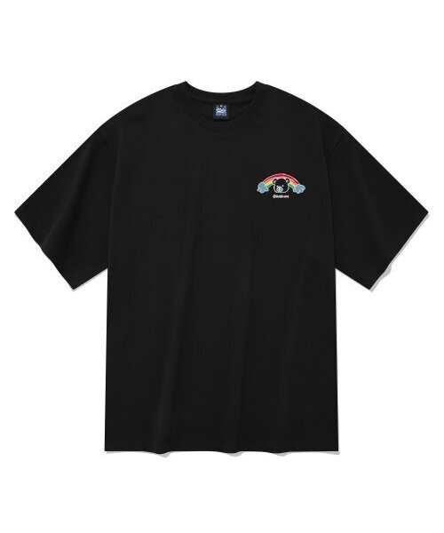 RADINEO(ラディネオ)の「レインボーベア 半袖Tシャツ ブラック(Tシャツ/カットソー・メンズ・その他・LARGE/MEDIUM/SMALL/X-LARGE)」の2枚目の写真