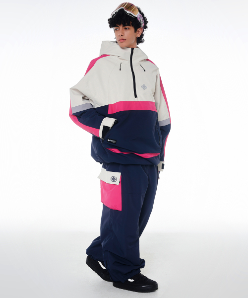 DOLL OUTERWEAR(ドラ アウターウェア)の「2425 ベロジャケット&パンツ ボードウェアセット ネイビー 男女共用(セットアップ・レディース・その他・LARGE/X-LARGE/SMALL/X-SMALL)」の3枚目の写真