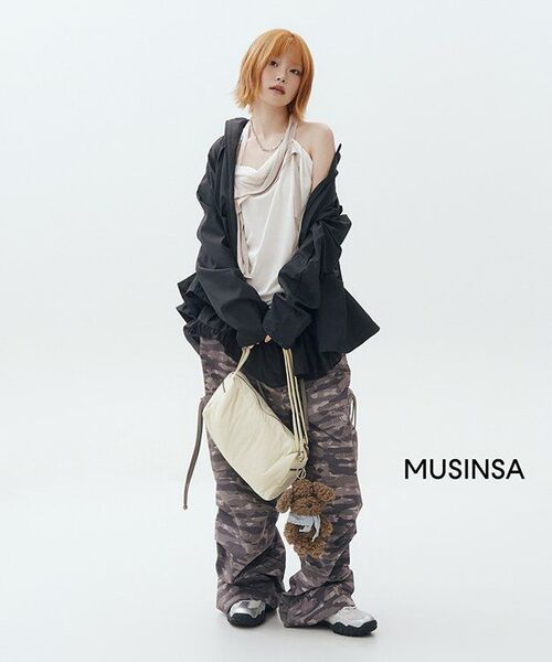 THREE TO EIGHTY(スリートゥエイティー)の「PARACHUTE CARGO PANTS KHAKI(その他パンツ・レディース・その他・FREE)」の6枚目の写真