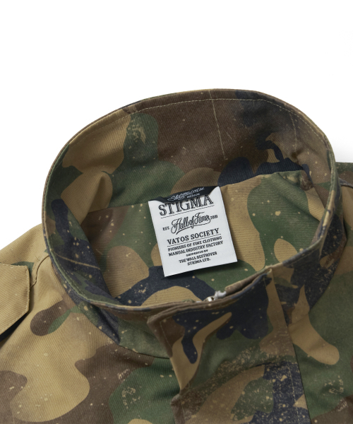 STIGMA（スティグマ）の「S56 OVERSIZED CROP MILITARY JACKET CAMO（その他アウター・メンズ・その他・MEDIUM/LARGE/X-LARGE）」の3枚目の写真