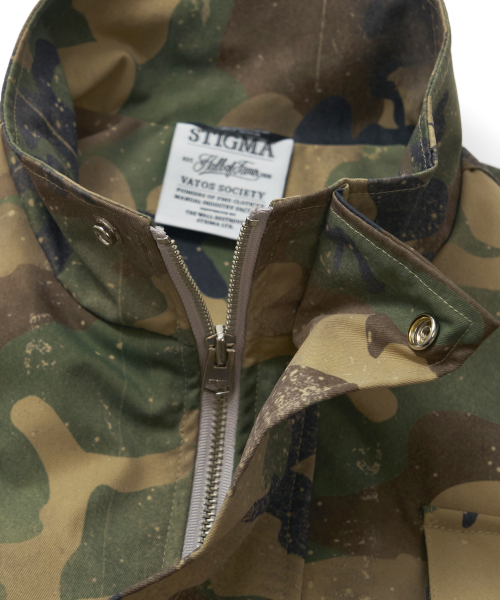 STIGMA（スティグマ）の「S56 OVERSIZED CROP MILITARY JACKET CAMO（その他アウター・メンズ・その他・MEDIUM/LARGE/X-LARGE）」の4枚目の写真