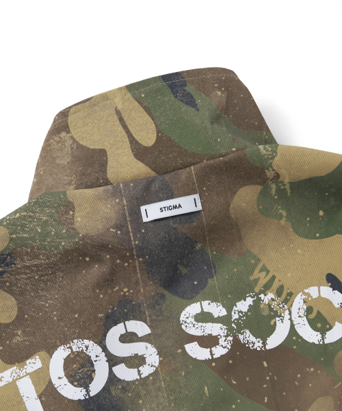 STIGMA（スティグマ）の「S56 OVERSIZED CROP MILITARY JACKET CAMO（その他アウター・メンズ・その他・MEDIUM/LARGE/X-LARGE）」の13枚目の写真