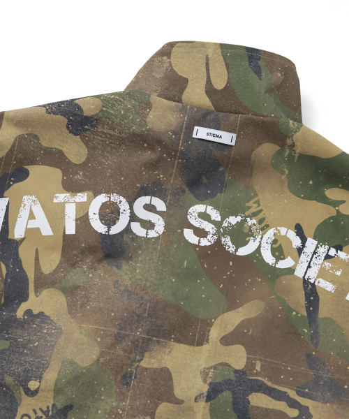 STIGMA（スティグマ）の「S56 OVERSIZED CROP MILITARY JACKET CAMO（その他アウター・メンズ・その他・MEDIUM/LARGE/X-LARGE）」の14枚目の写真