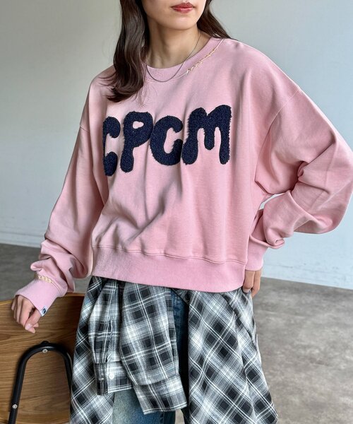 CPCMスウエット CPCM｜シーピーシーエムのスウェット（ピンク/桃色系・パイル）通販