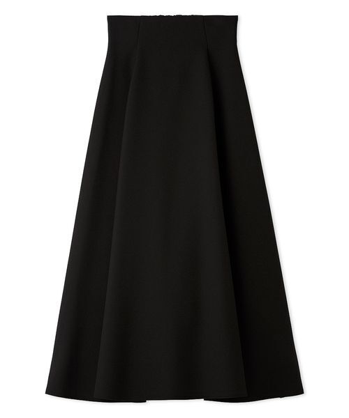 【完売品】Snidel ライトボンディングフレアスカート ブラック SNIDEL（スナイデル）の「ライトボンディングフレアスカート（スカート