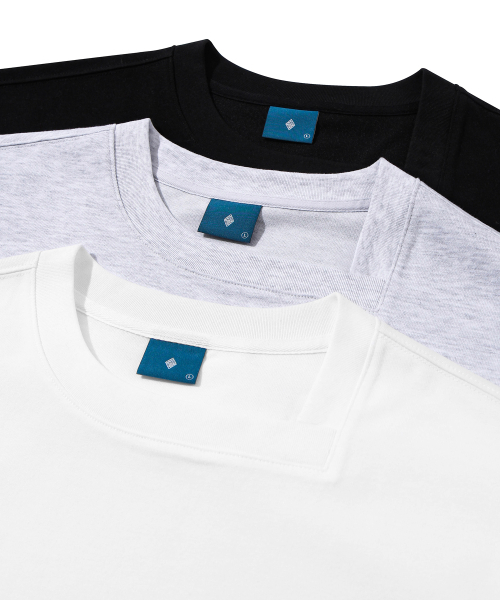 Diamond Layla(ダイアモンドレイラ)の「Curved Neck Logo Short Sleeve T-shirt T75 Black(Tシャツ/カットソー・レディース・その他・LARGE/MEDIUM/X-LARGE)」の7枚目の写真