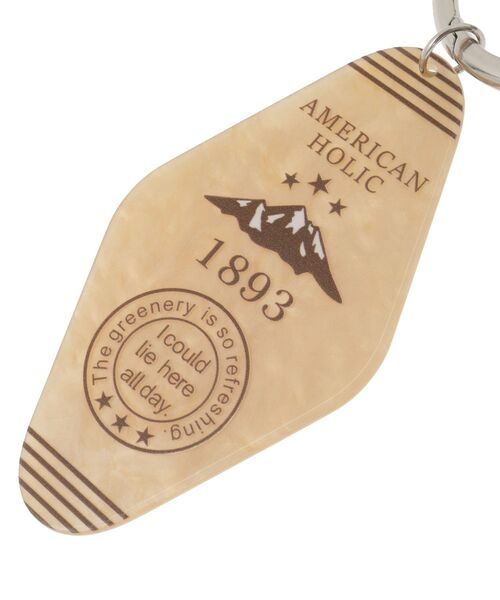 AMERICAN HOLIC（アメリカンホリック）の「ホテルキー クマチャーム（チャーム・レディース・ブラウン・FREE）」の4枚目の写真