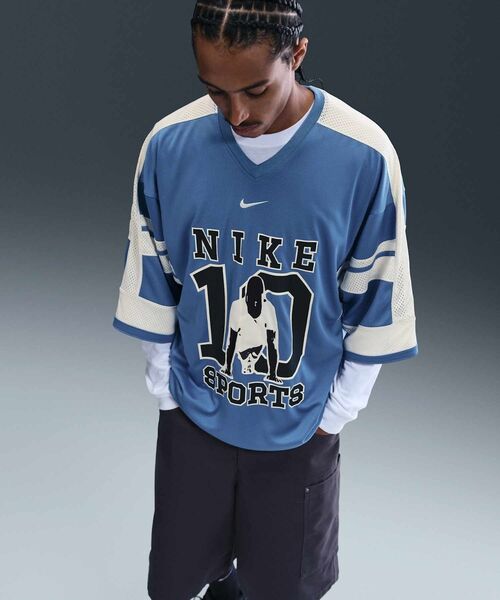 NIKE（ナイキ）の「ナイキ スポーツウェア メンズユニフォーム / Nike Sportswear Men's Jersey IM7587-499 Star Blue（ジャージ・メンズ・ブルー系その他・2XL/XL/L/M/S）」の3枚目の写真