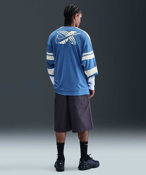 NIKE（ナイキ）の「ナイキ スポーツウェア メンズユニフォーム / Nike Sportswear Men's Jersey IM7587-499 Star Blue（ジャージ・メンズ・ブルー系その他・2XL/XL/L/M/S）」の5枚目の写真