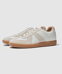 DAONATO（ダオンアト）の「German Military Pigskin Sneakers+5cm (White)（スニーカー）」
