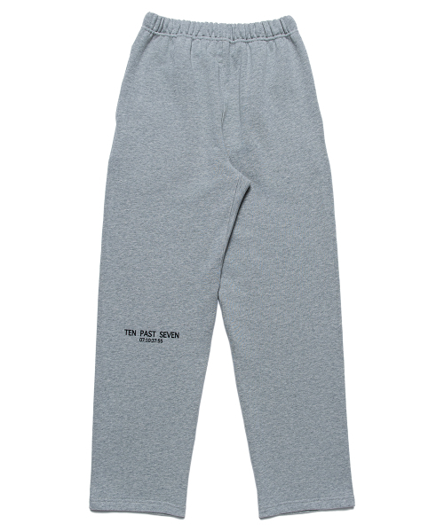 TEN PAST SEVEN(テン ファスト セブン)の「ワイドフィットスウェットパンツ - グレー(スウェットパンツ・メンズ・その他・SMALL/MEDIUM/LARGE)」の2枚目の写真