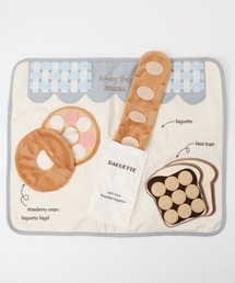 セール】ストライプ柄リボンポケットあごのせクッションカバー【カバー