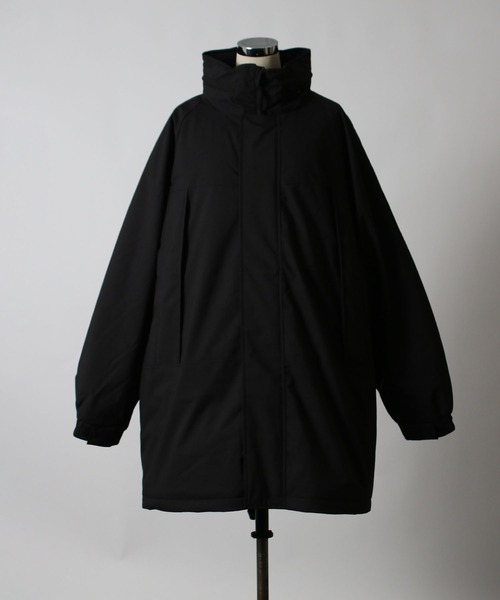 NYLAUS（ナイラス）の「【Nylaus】モンスターパーカー 中綿ジャケット ミリタリーコート 中綿コート フード収納可 スタンドカラー ユニセックス（ダウンジャケット/コート・メンズ・カーキ/ブラック・M/L）」の9枚目の写真