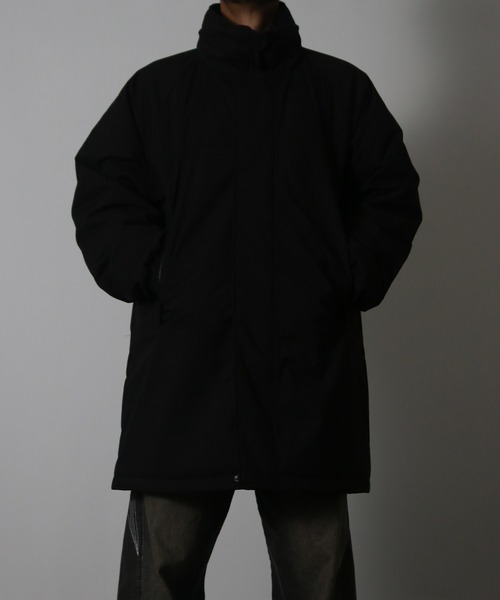 NYLAUS（ナイラス）の「【Nylaus】モンスターパーカー 中綿ジャケット ミリタリーコート 中綿コート フード収納可 スタンドカラー ユニセックス（ダウンジャケット/コート・メンズ・カーキ/ブラック・M/L）」の18枚目の写真