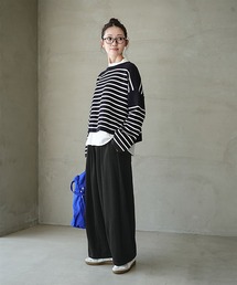 SOLAMONAT（ソラモナ）の「ペンネ天竺 バルーンパンツ（その他パンツ）」