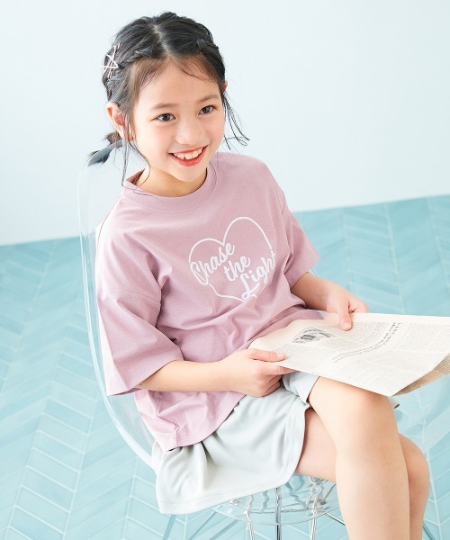 devirock(デビロック)の「【イージーウォッシュ】防汚 デビラボ BIGシルエット プリント 半袖Tシャツ(Tシャツ/カットソー・キッズ・ブルー系その他/グリーン系その他/グレー系その他2/ブラック系その他/ホワイト系その他2/ブラック系その他3/ブルー系その他2/グレー系その他/ピンク系その他/ブルー系その他3/ブラック系その他2/ブルー系その他4/ホワイト系その他/パープル系その他・90cm/100cm/110cm/120cm/130cm/140cm/150cm/160cm)」の16枚目の写真