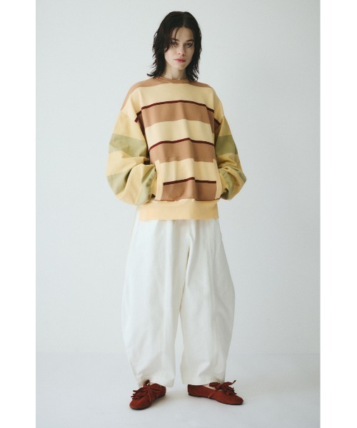 HeRIN.CYE（ヘリンドットサイ）の「Border boy knit tops　　ボーダーボーイニットトップス（ニット/セーター・レディース・ベージュ系その他/ブルー系その他・FREE）」の3枚目の写真