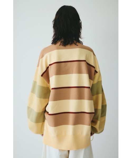 HeRIN.CYE（ヘリンドットサイ）の「Border boy knit tops　　ボーダーボーイニットトップス（ニット/セーター・レディース・ベージュ系その他/ブルー系その他・FREE）」の5枚目の写真