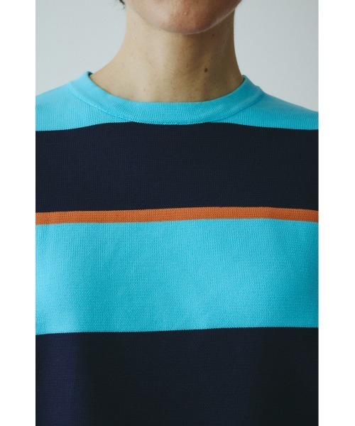 HeRIN.CYE（ヘリンドットサイ）の「Border boy knit tops　　ボーダーボーイニットトップス（ニット/セーター・レディース・ベージュ系その他/ブルー系その他・FREE）」の13枚目の写真