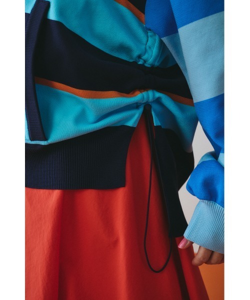 HeRIN.CYE（ヘリンドットサイ）の「Border boy knit tops　　ボーダーボーイニットトップス（ニット/セーター・レディース・ベージュ系その他/ブルー系その他・FREE）」の15枚目の写真