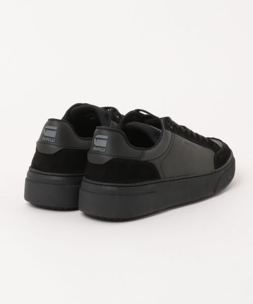 G-STAR(ジースター)の「Straker Nub Sneakers/レースアップヌバックロゴスニーカー(スニーカー・メンズ・グレー/ブラック・42/41/40/43)」の3枚目の写真