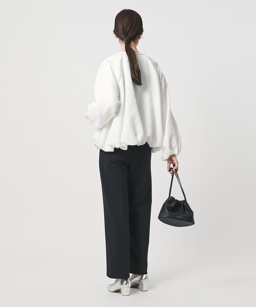 UNITED ARROWS（ユナイテッドアローズ）の「ジャガード ブルゾン（ブルゾン・レディース・ブラック/ホワイト・38/36）」の17枚目の写真