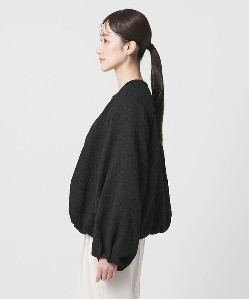 UNITED ARROWS（ユナイテッドアローズ）の「ジャガード ブルゾン（ブルゾン・レディース・ブラック/ホワイト・38/36）」の20枚目の写真