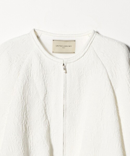 UNITED ARROWS（ユナイテッドアローズ）の「ジャガード ブルゾン（ブルゾン・レディース・ブラック/ホワイト・38/36）」の12枚目の写真