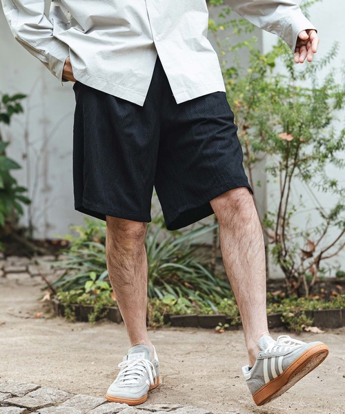 CAMBIO（カンビオ）の「mp14472- Cable Jacquard Tricot Short Pants トリコットショートパンツ(S63026cmb)（その他パンツ・メンズ・ブラウン/ライトベージュ/ブラック・L/M/S）」の2枚目の写真