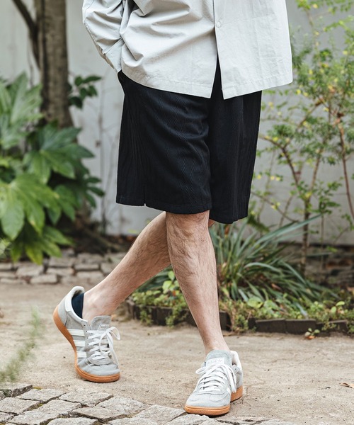 CAMBIO（カンビオ）の「mp14472- Cable Jacquard Tricot Short Pants トリコットショートパンツ(S63026cmb)（その他パンツ・メンズ・ブラウン/ライトベージュ/ブラック・L/M/S）」の4枚目の写真