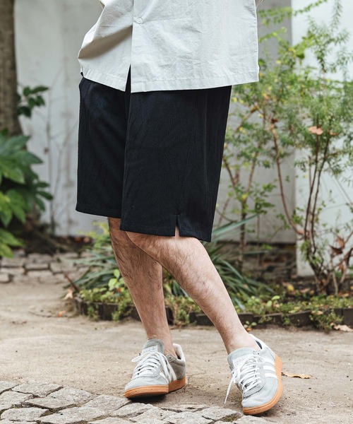 CAMBIO（カンビオ）の「mp14472- Cable Jacquard Tricot Short Pants トリコットショートパンツ(S63026cmb)（その他パンツ・メンズ・ブラウン/ライトベージュ/ブラック・L/M/S）」の5枚目の写真