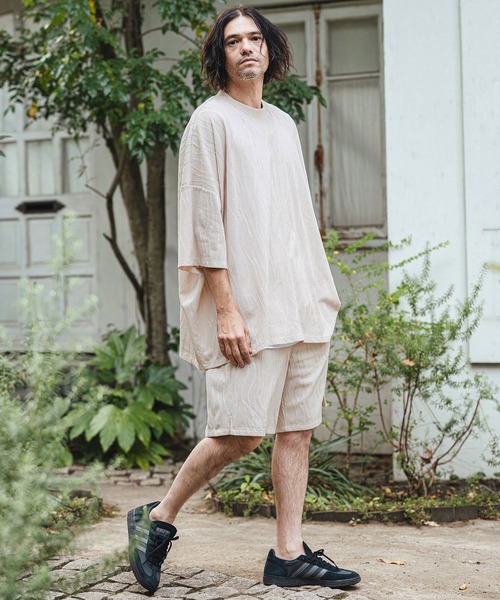 CAMBIO（カンビオ）の「mp14472- Cable Jacquard Tricot Short Pants トリコットショートパンツ(S63026cmb)（その他パンツ・メンズ・ブラウン/ライトベージュ/ブラック・L/M/S）」の12枚目の写真