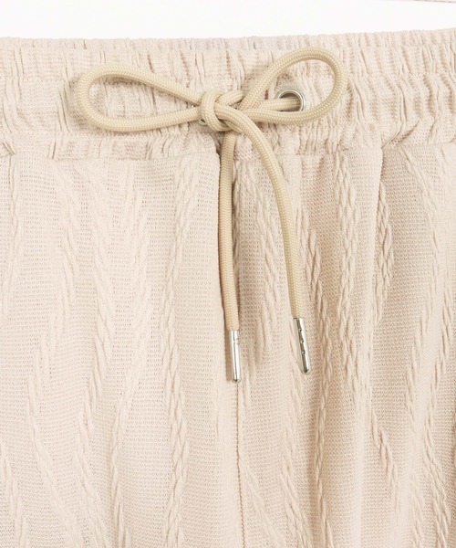 CAMBIO（カンビオ）の「mp14472- Cable Jacquard Tricot Short Pants トリコットショートパンツ(S63026cmb)（その他パンツ・メンズ・ブラウン/ライトベージュ/ブラック・L/M/S）」の21枚目の写真