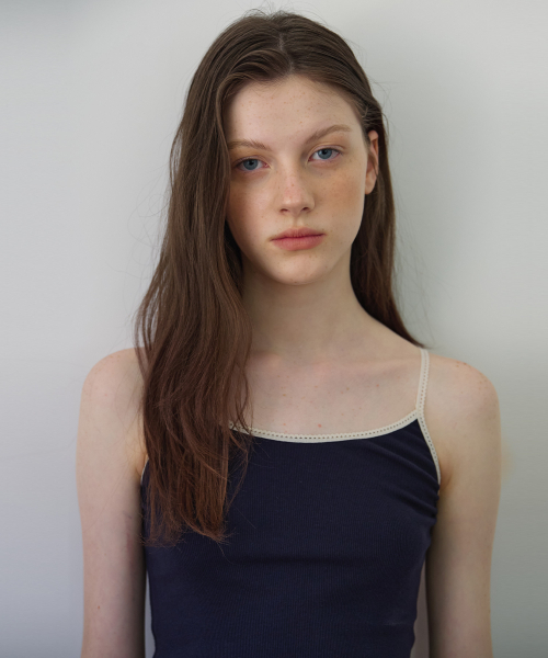 BUT'TON(ボッタン)の「Trimming Sleeveless (Navy)(Tシャツ/カットソー・レディース・その他・FREE)」の3枚目の写真