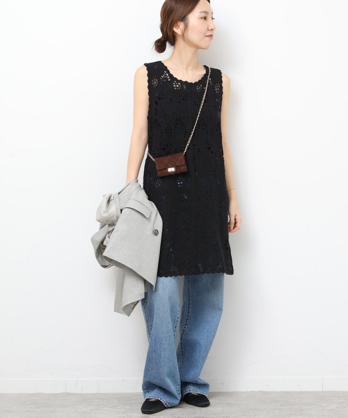 VELETTO（ベレット）の「【VELETTO/ヴェレット】キルティングチェーンミニバッグ（ショルダーバッグ・レディース・ブラウン・FREE）」の7枚目の写真