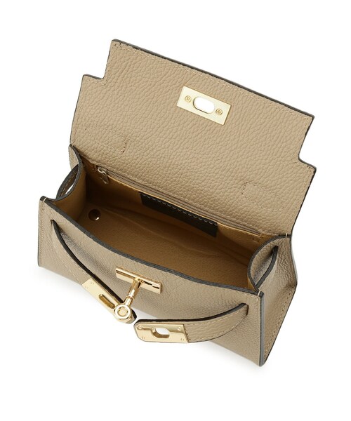 AULENTTI（オウレンティ）の「AULENTTI（オウレンティ）金具ベルト付きバッグ（ショルダーバッグ・レディース・ブラック/ベージュ・00）」の15枚目の写真