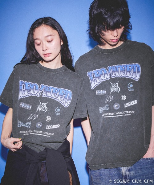 JEANASIS(ジーナシス)の「【 プロジェクトセカイ×ZOZOTOWN】Leo/need バンドTEE/639874(Tシャツ/カットソー・レディース・グリーン系その他/イエロー/グリーン/ピンク/イエロー系その他/ブルー・MEDIUM/LARGE)」の3枚目の写真