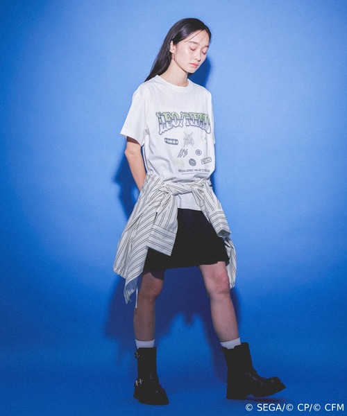 JEANASIS(ジーナシス)の「【 プロジェクトセカイ×ZOZOTOWN】Leo/need バンドTEE/639874(Tシャツ/カットソー・レディース・グリーン系その他/イエロー/グリーン/ピンク/イエロー系その他/ブルー・MEDIUM/LARGE)」の7枚目の写真