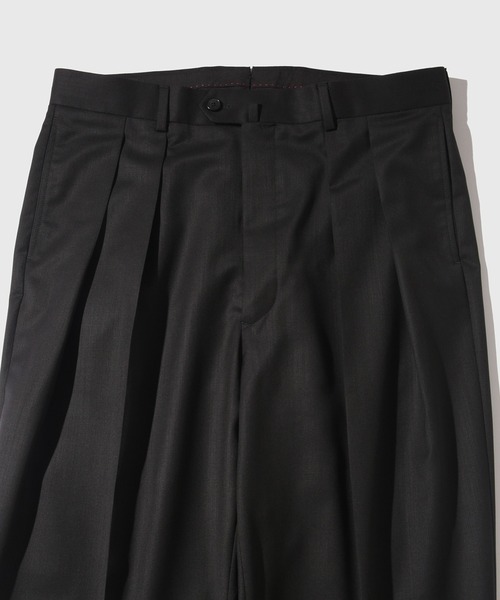 BERNARD ZINS（ベルナルドザンス）の「【BERNARD ZINS for ADAM ET ROPE'】EX VANEAU SERGE（スラックス・メンズ・ブラック・38/42/40）」の2枚目の写真