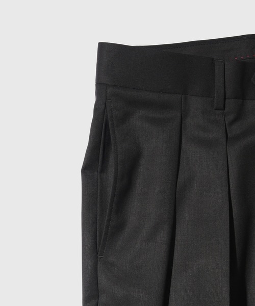 BERNARD ZINS（ベルナルドザンス）の「【BERNARD ZINS for ADAM ET ROPE'】EX VANEAU SERGE（スラックス・メンズ・ブラック・38/42/40）」の3枚目の写真