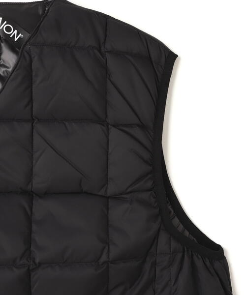 TAION(タイオン)の「TAION/タイオン/V NECK DOWN VEST(ダウンベスト・メンズ・チャコールグレー/ブラック・XL/M/L)」の7枚目の写真