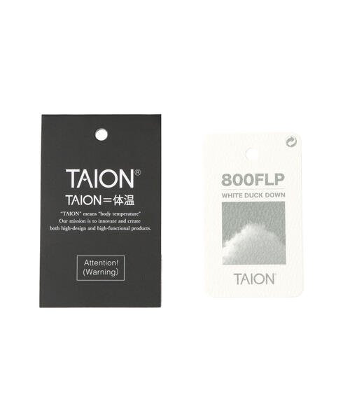 TAION(タイオン)の「TAION/タイオン/V NECK DOWN VEST(ダウンベスト・メンズ・チャコールグレー/ブラック・XL/M/L)」の14枚目の写真