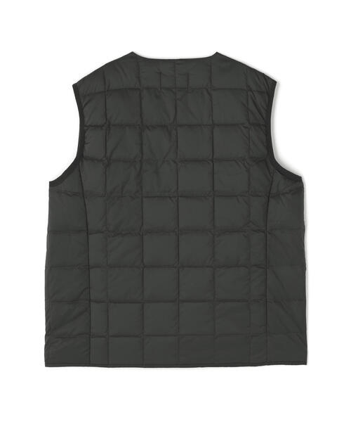 TAION(タイオン)の「TAION/タイオン/V NECK DOWN VEST(ダウンベスト・メンズ・チャコールグレー/ブラック・XL/M/L)」の4枚目の写真