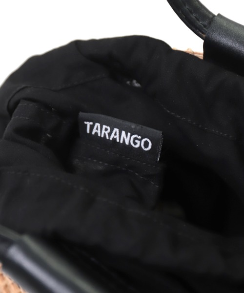 TARANGO（タランゴ）の「[TARANGO PALM] PALM カゴバッグ（かごバッグ・レディース・ブラック・FREE）」の16枚目の写真