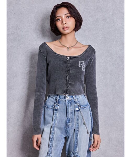 GYDA（ジェイダ）の「JEYSUS Imitation pearl GGネックレス（ネックレス・レディース・シルバー/ゴールド・FREE）」の16枚目の写真