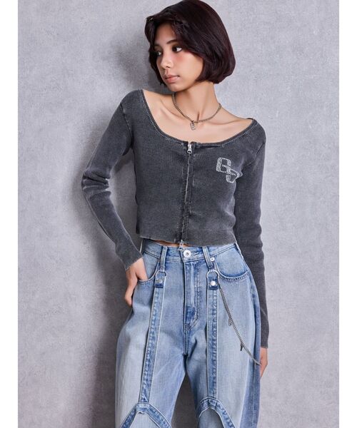 GYDA（ジェイダ）の「JEYSUS Imitation pearl GGネックレス（ネックレス・レディース・シルバー/ゴールド・FREE）」の17枚目の写真