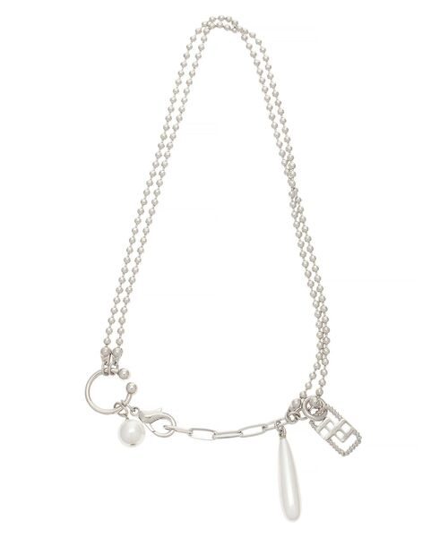 GYDA（ジェイダ）の「JEYSUS Imitation pearl GGネックレス（ネックレス・レディース・シルバー/ゴールド・FREE）」の22枚目の写真