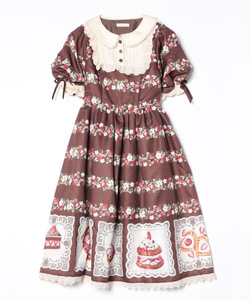 ベイクドベリーワンピース（ワンピース）｜Chalmiere（シャルミエール